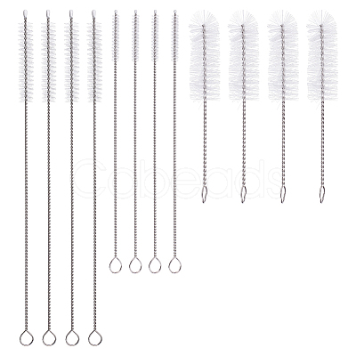 30Pcs 3 Styles Nylon Cleaning Brush AJEW-ME0002-03-1