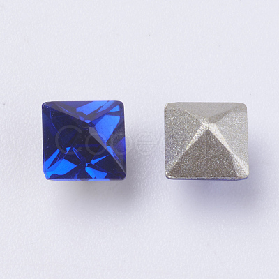 Glass Pointed Back Rhinestone X-RGLA-E013-6x6x6-243-1