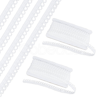 Nylon Elastic Cord with Button Loops OCOR-WH0082-15A-1