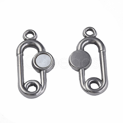 304 Stainless Steel Pendants STAS-N087-52-05P-1