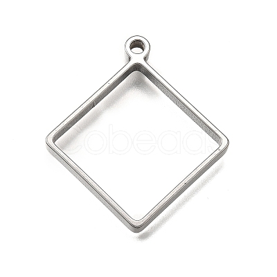 304 Stainless Steel Pendants STAS-S181-01P-K-1