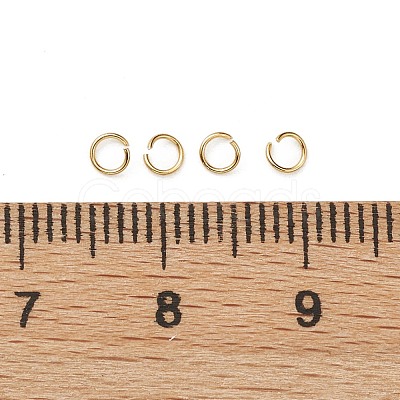 304 Stainless Steel Open Jump Rings STAS-F084-28G-1