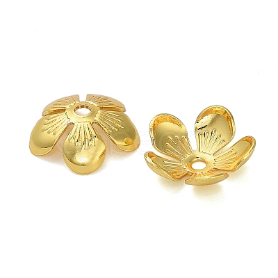 Brass Bead Caps KK-A276-04G-1