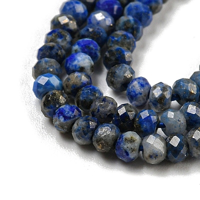 Natural Lapis Lazuli Beads Strands G-F460-06-1
