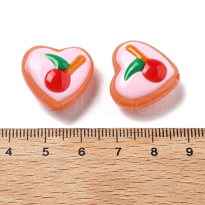 Baking Paint Glass Enamel Beads LAMP-V001-06-1