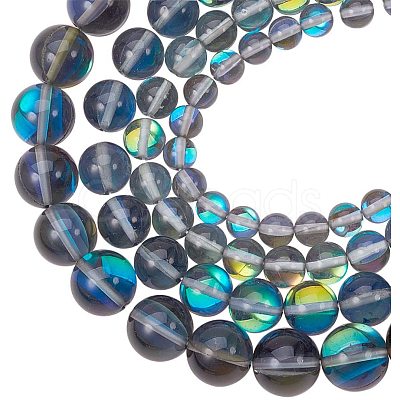 Synthetical Moonstone Beads PH-G-G755-13-1