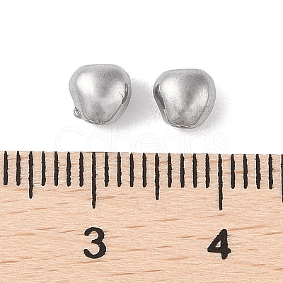 304 Stainless Steel Beads STAS-M071-01F-P-1
