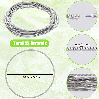 45Pcss Spring Bracelets TWIR-SC0001-03A-1