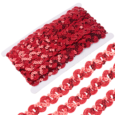 Polyester Paillette Beads OCOR-WH20012-13I-1