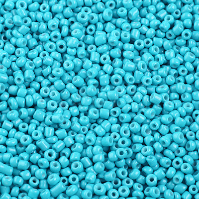 Baking Paint Glass Seed Beads SEED-S002-K10-1