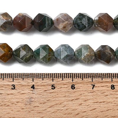 Natural Indian Agate Beads Strands G-Z119-A29-03-1