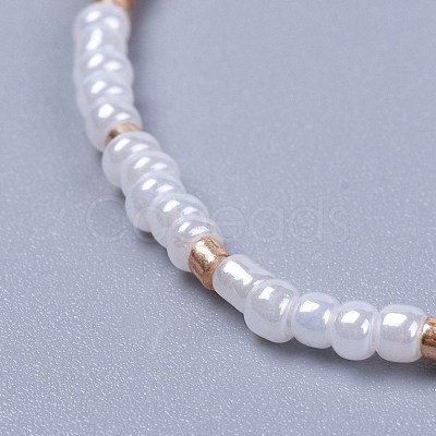 Adjustable Nylon Thread Braided Beads Bracelets BJEW-JB04374-01-1
