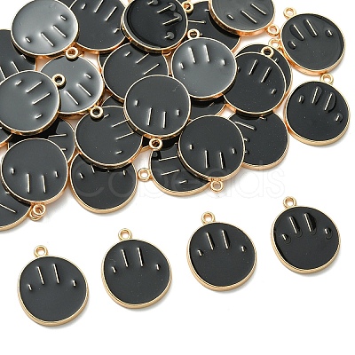 35Pcs Alloy Enamel Pendants ENAM-YW0008-01C-1