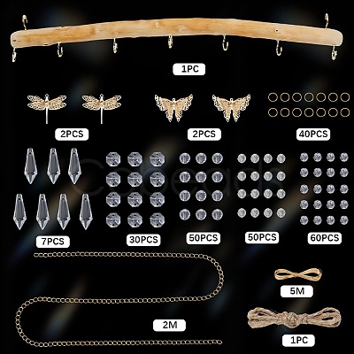 DIY Wall Decoration Making Kits DIY-SC0032-55-1