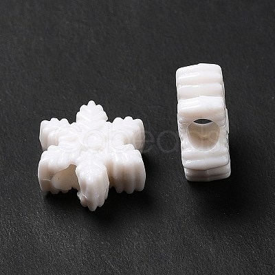 Opaque Acrylic Beads X-MACR-J123-07-1