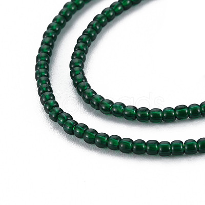 Glass Beads Strands GLAA-N041-008F-1