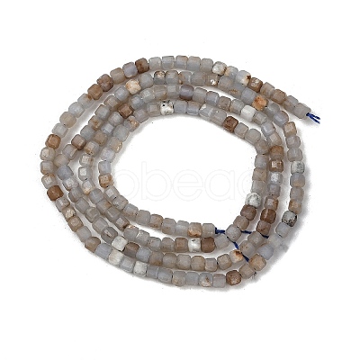 Natural Angelite Beads Strands G-RM2025-D45-2x2mm-1