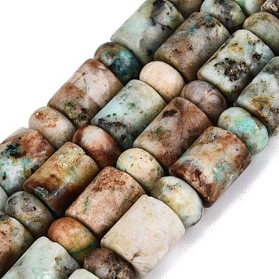 Natural Chrysocolla and Lapis Lazuli Beads Strands G-Q616-09I-1