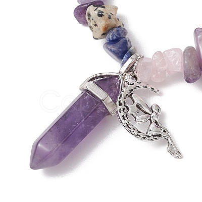 Natural Amethyst BJEW-JB11065-01-1