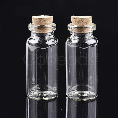 Glass Jar Glass Bottles Bead Containers AJEW-S074-05-1