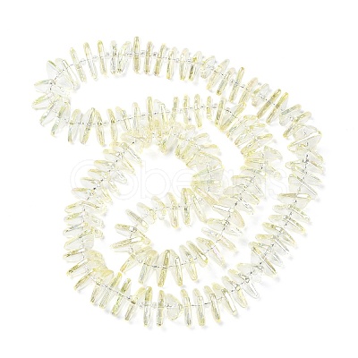 Electroplate Glass Beads Strands GLAA-K061-04A-FR01-1