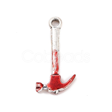 Alloy Enamel Pendants ENAM-M055-27P-1