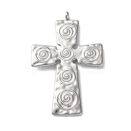 304 Stainless Steel Pendants X-STAS-R164-02P-1