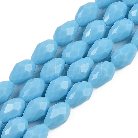 Opaque Solid Color Beads Strands EGLA-N013-P10mm-D10-1