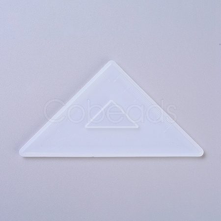 DIY Triangle Ruler Silicone Molds DIY-G010-68-1