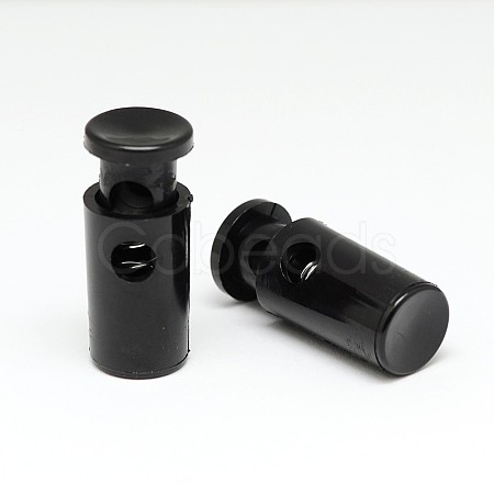 Iron Spring Eco-Friendly Plastic Cord Locks FIND-E004-61B-18mm-1