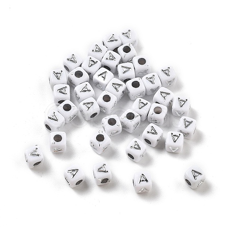 Opaque Acrylic Beads OACR-D282-06A-1