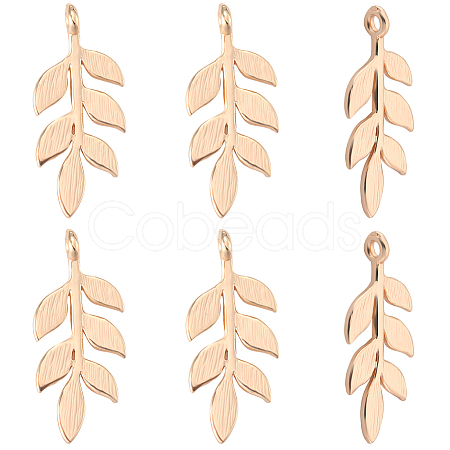 16Pcs Brass Pendants KK-BBC0008-25-1