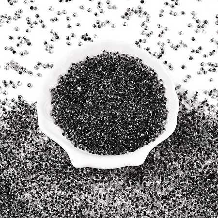 8/0 Inside Colours Transparent Glass Seed Beads X1-SEED-T007-06A-1
