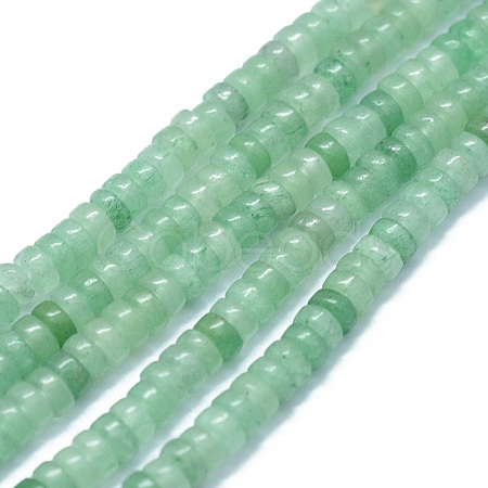 Natural Green Aventurine Beads Strands G-F631-A11-01-1