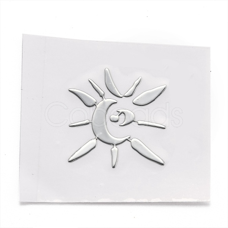 Self Adhesive Brass Stickers DIY-I044-13P-1