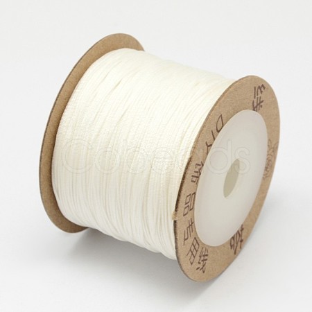 Nylon Braided Cord for Jewelry Making Macrame Craft NWIR-N003-0.6mm-05L-1