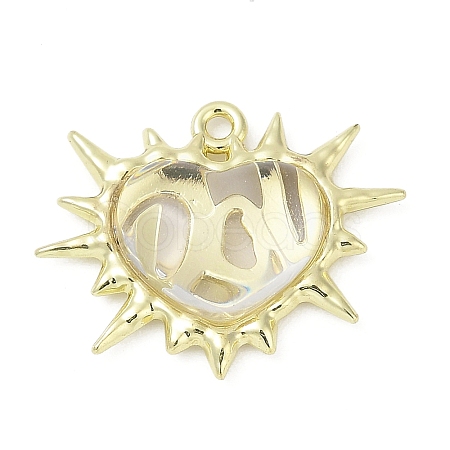 Alloy Pendants PALLOY-R151-10G-04-1