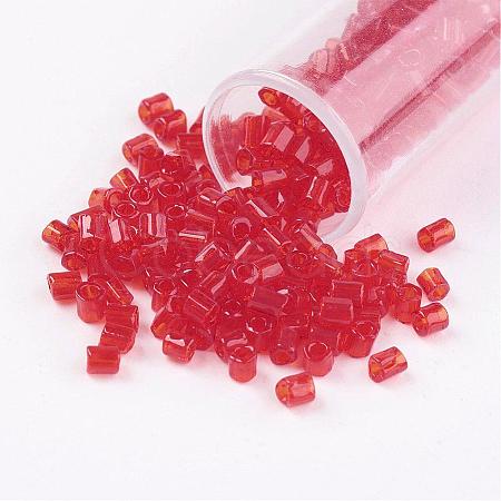 11/0 Two Cut Round Hole Glass Seed Beads SEED-G006-2mm-05-1
