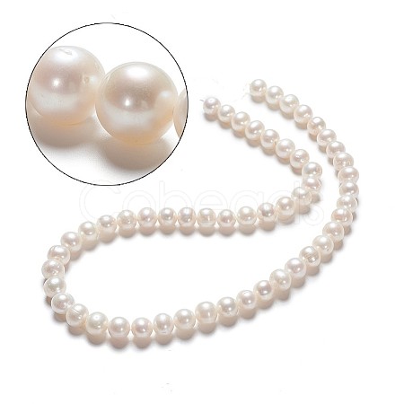 Natural Cultured Freshwater Pearl Beads Strands PEAR-R063-16-1