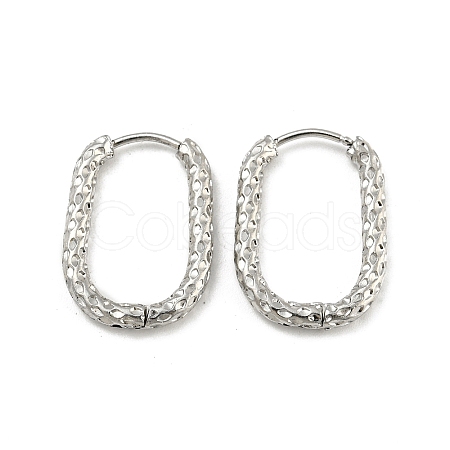Non-Tarnish 304 Stainless Steel Hoop Earring LS-STAS-A091-17B-P-1