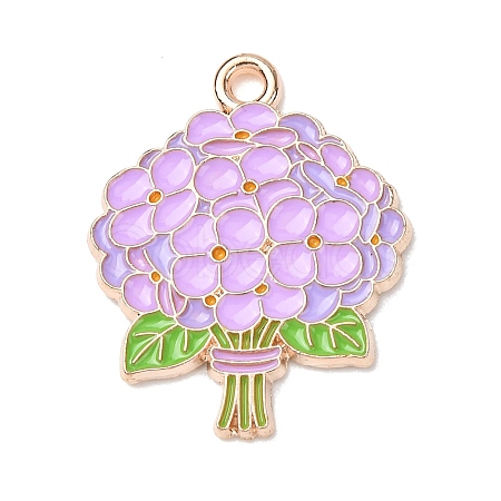 Alloy Enamel Pendants ENAM-I089-02G-08-1