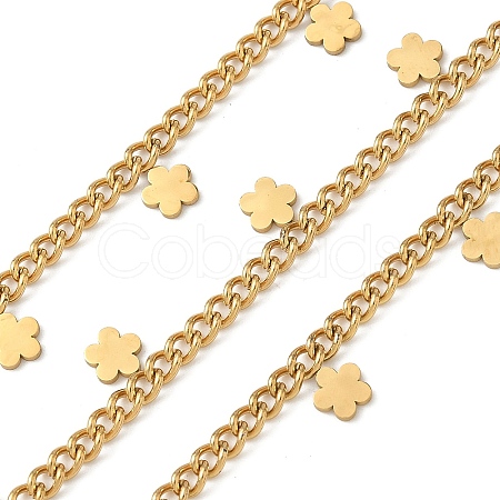 304 Stainless Steel Curb Chains CHS-K017-08C-G-1