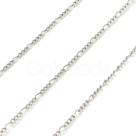 304 Stainless Steel Twisted Chains Curb Chains CHS-B009-01B-P-1