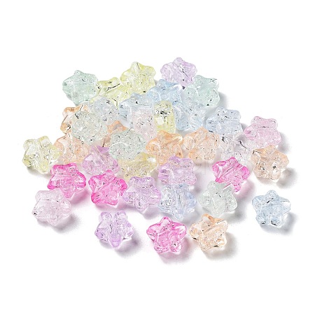 Transparent Acrylic Beads X-OACR-Z013-36-1