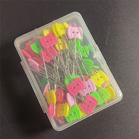 Flat Head Straight Iron Pins PW22062442209-1