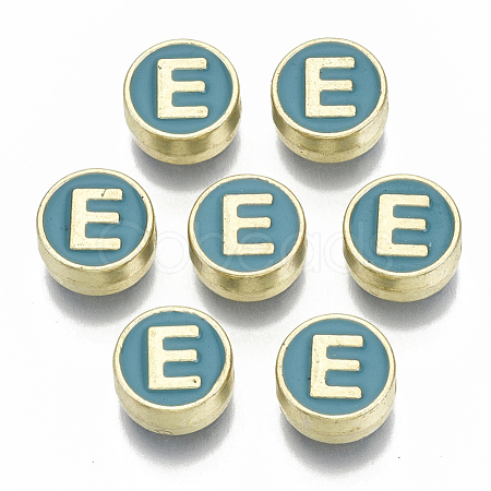 Alloy Enamel Beads X-ENAM-S122-028E-NR-1