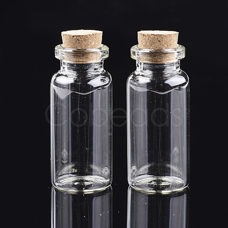 Glass Jar Glass Bottles Bead Containers AJEW-S074-05-1
