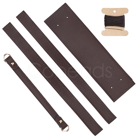 Leather Bag Bottom and Handles Kits FIND-WH0101-01-1