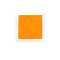 Plastic Craft Finger Ink Pad Stamps, for Kid DIY Paper Art Craft, Scrapbooking, Square, Orange, 30x30mm