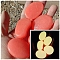 Resin Imitation Luminous Stone Display Decoration, Nuggest, Coral, 45mm